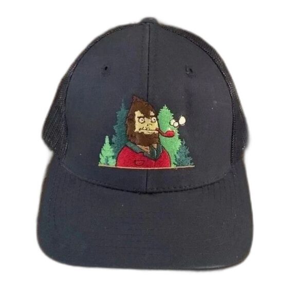 Other - Sasquatch Mens Trucker Hat Navy